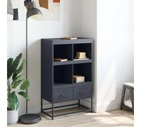 Highboard Sideboard Side Cabinet Home Storage Organiser Cupboard Steel vidaXL