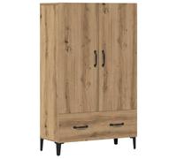vidaXL Highboard Artisan Oak 70x31x115 cm Engineered Wood sideboard