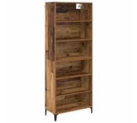 vidaXL Sideboard with Wall Cabinet Old Wood Engineered Wood storage cabinet