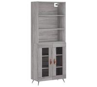 Highboard Sideboard Storage Cabinet Cupboard Cabinet Engineered Wood vidaXL