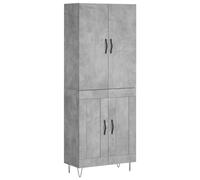 Highboard Sideboard Storage Cabinet Home Side Cabinet Engineered Wood vidaXL