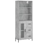 Highboard Sideboard Storage Cabinet Home Side Cabinet Engineered Wood vidaXL