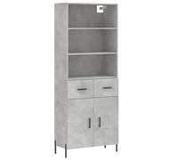 Highboard Sideboard Storage Cabinet Home Side Cabinet Engineered Wood vidaXL