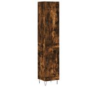 (grey sonoma, 1 wood door) vidaXL Highboard Sideboard Storage Cabinet Home Side Cabinet Engineered Wood