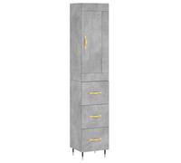 Highboard Sideboard Storage Cabinet Home Side Cabinet Engineered Wood vidaXL