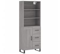 Highboard Sideboard Storage Cabinet Home Side Cabinet Engineered Wood vidaXL