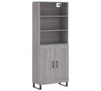 Highboard Sideboard Storage Cabinet Home Side Cabinet Engineered Wood vidaXL