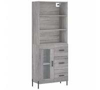 Highboard Sideboard Storage Cabinet Home Side Cabinet Engineered Wood vidaXL