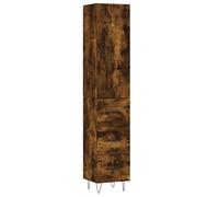 Highboard Grey Sonoma 34.5x34x180 cm Engineered Wood