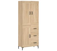 Highboard Sideboard Tall Storage Cabinet Side Cabinet Engineered Wood vidaXL