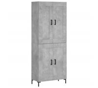 Highboard Sideboard Tall Storage Cabinet Side Cabinet Engineered Wood vidaXL