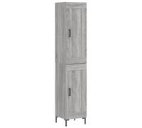 Highboard Sideboard Tall Storage Cabinet Side Cabinet Engineered Wood vidaXL