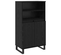 (white) vidaXL Highboard Sideboard Tall Storage Cabinet Side Cabinet Engineered Wood