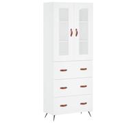 Highboard Sideboard Tall Storage Cabinet Side Cabinet Engineered Wood vidaXL