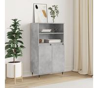 Highboard Sideboard Tall Storage Cabinet Side Cabinet Engineered Wood vidaXL