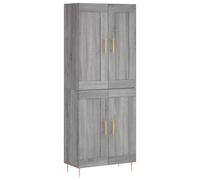 vidaXL Highboard Sideboard Old Wood – Engineered Wood 69.5 x 34 x 180 cm