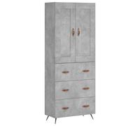 Highboard Sideboard Tall Storage Cabinet Side Cabinet Engineered Wood vidaXL