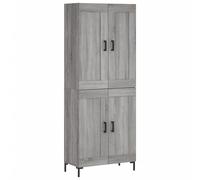 Highboard Sideboard Tall Storage Cabinet Side Cabinet Engineered Wood vidaXL