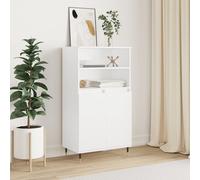 Highboard Sideboard Tall Storage Cabinet Side Cabinet Engineered Wood vidaXL