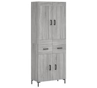 Highboard Sideboard Tall Storage Cabinet Side Cabinet Engineered Wood vidaXL