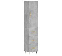 Highboard Sideboard Tall Storage Cabinet Side Cabinet Engineered Wood vidaXL