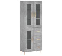 Highboard Sideboard Tall Storage Cabinet Side Cabinet Engineered Wood vidaXL