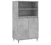 (smoked oak) vidaXL Highboard Sideboard Tall Storage Cabinet Side Cabinet Engineered Wood