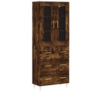 Highboard Sideboard Tall Storage Cabinet Side Cabinet Engineered Wood vidaXL