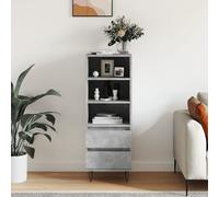 Highboard Sideboard Tall Storage Cabinet Side Cabinet Engineered Wood vidaXL