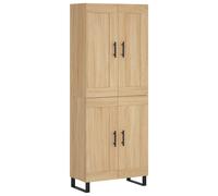 Highboard Sideboard Tall Storage Cabinet Side Cabinet Engineered Wood vidaXL