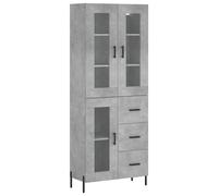 Highboard Sideboard Tall Storage Cabinet Side Cabinet Engineered Wood vidaXL