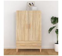 Highboard Sonoma oak 70x31x115 cm Engineered wood tall storage cabinet modern UK
