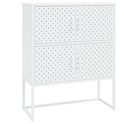 Highboard Steel Living Room Furniture High Storage Cabinet 100/135cm vidaXL