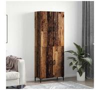 vidaXL Highboard Old wood 69.5 x 34 x 180 cm Engineered Wood
