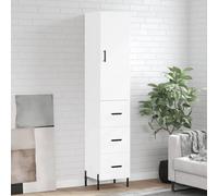 Highboard Sideboard Tall Storage Cabinet Side Cabinet Engineered Wood vidaXL