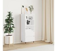 Highboard White 40x36x110 cm Engineered Wood Berkfield Home White One Size