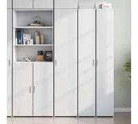 Highboard White 40x42.5x185 cm Engineered Wood