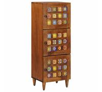 Highboard with Storage with Door Solid Mango Wood Sideboard Unit Modern vidaXL
