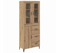 Highboard with Drawer with Shelf Wall-mounted Engineered Wood Cabinet vidaXL