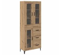 Highboard with Drawer with Shelf Wall-mounted Engineered Wood Storage vidaXL
