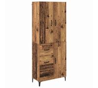 Highboard Wall-mounted with Drawer Engineered Wood Storage Cabinet vidaXL