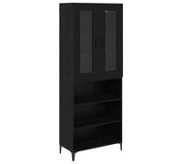 Highboard with Shelf Wall-mounted with Storage Engineered Wood Cabinet vidaXL