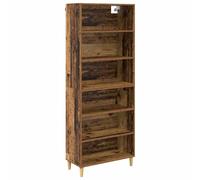 Highboard with Shelf with Storage Engineered Wood Sideboard Dining Unit vidaXL