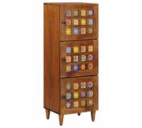 Highboard with Storage with Door Solid Mango Wood Sideboard Unit Modern vidaXL