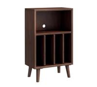 HighCapaci Walnut o Rack Solid WoodStand for Record Player Veal Sto Phonoschrank with Cab ment Design for Optimal Performance