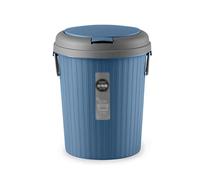 HighCapacity Plastic Kitchen Trash Can with PopUp Lid Simple PushUp Waste Bin for Bathroom and Kitchen Large Capacity Trash Can for Home Use