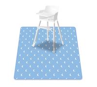 Highchair Floor Mat Water Proofing and Washable Baby Play Mat for Toddler Feeding and Crawling 130x130cm Large Size