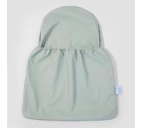 Highchair Handy Pocket Pouch,PU Dining Chair Back Storage Bag,High Chair Accessories, Waterproof Material,One Large Pouch with an Internal Zip Pocket,Compatible with IKEA Antilop Highchair (Green)