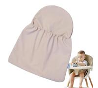 Highchair Handy Pocket Pouch,PU Dining Chair Back Storage Bag High Chair Accessories,Wipeable and Waterproof Material,Highchair Backrest Case, Compatible with Highchair Accessories