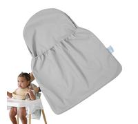 Highchair Pocket Pouch Children's High Chair Bag High Legged Dining Chair Storage Backrest Hanging Bag Wipeable High Chair Pouch Waterproof PU Leather Pocket Highchair Storage Solution